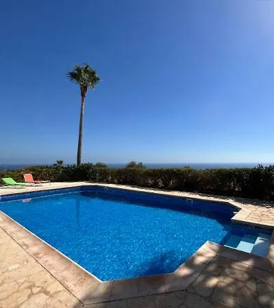 Sunset Cliff Villa Panoramic Sea Views Private Heated Pool Included Pissouri